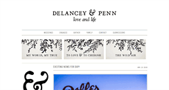 Desktop Screenshot of delanceyandpenn.com